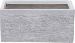 Beliani Pot 50 x 23 x 24 cm baltas MYRA