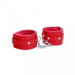 Ouch By Shots Plush Leather Handcuffs