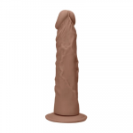 Realrock By Shots Pipedream King Cock 8" Anatomical Model with Suction Cup, rusvai gelsvas