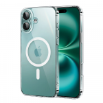 Ugreen Udėklas telefonui žalios spalvos Classy Clear Magnetic Apple iPhone 16 Plus - dėklas telefonui skaidrus