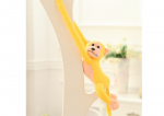 Lean Toys Pliu&scaron;inė beždžionėlė su garsu, 80 cm