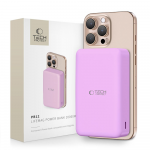 Powerbank Tech-Protect PB12 LifeMag MagSafe 20000MAH - violetinės spalvos