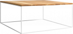 Customform Kavos staliukas, TENSIO WOOD, 100x100 cm, Baltas