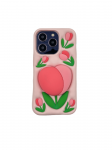 DĖKLAS CASE 3D TULIP WITH HOLDER IPHONE 13 PRO