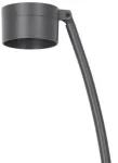 15W LED įsmeigiamas/pastatomas &scaron;viestuvas HASTA R GARDEN, tamsiai pilkas, 3000K, dimeriuojamas
