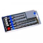 Grąžtas Beast Gręžtuvų rinkinys betonui SDS 5-10 mm 5vnt.