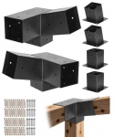 Vevor Pergolės laikiklių rinkinys, 92x92 mm medienai
