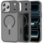 &bdquo;Tech-Protect MagMat MagSafe&ldquo; dėklas, skirtas &bdquo;iPhone 17 Pro&ldquo; &ndash; pilkas
