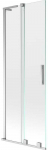 Vonios sienelė Mexen Velar L, 75 x 150 cm, Chrome/Transparent