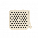 BIBS čiulptuko dėklas - užkandžių dėžutė Polka Dot - Ivory / Juodas