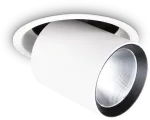 20W LED įleidžiamo montavimo &scaron;viestuvas NOVA, baltas, 3000K, reguliuojamas, 364407