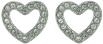 Emily Westwood Steel earrings Hearts Eloura EWE260597S