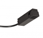 Užbaigimas su užmaitinimo galimybe, 60cm laidas, magnetinėms sistemoms SPECTRA LIGHTING INSIGHT, juodas