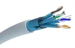 Extralink CAT6A FFTP (F/FTP) vidaus vytos poros 100 m tinklo kabelis