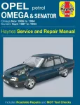 KNYGA Bookshop Opel Omega & Senator Petrol (Nov 86 - 94) Haynes Repair Manual