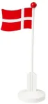 Hisabjoker Ab Medinė vėliavėlė su stovu, 24 cm