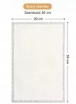 Karoliukų lyginimo padėklas saugikliams karoliukams lyginti 20*30cm 1 vnt