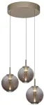 25W LED pakabinamas &scaron;viestuvas E-INFINITY, bronzos sp., 2200-5000K, dimeriuojamas, reguliuojamo auk&scaron;čio