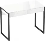 Ra&scaron;omasis stalas su 2 stalčiais, 100 &times; 50 &times; 75 cm