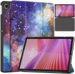 Plan&scaron;etinio kompiuterio dėklas Strado-Tech Grafinis, skirtas Lenovo Tab 10.1 2025, su dangteliu &ndash; apsauginis su stovu