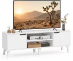 TV staliukas Songmics TV spintelė su reguliuojama lentyna televizoriams iki 65 colių