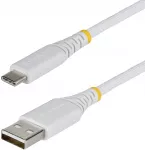 Kabelis USB StarTech 2.0 0,15 m USB A USB C 0,48 Gbit/s 15 W balta (USB2AC15CMBRWH)