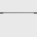 12W LED &scaron;viestuvas LINEA 600 į magnetinę sistemą MINI_LINE 42, juodas, 3000K, dimeriuojamas