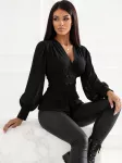 Italy Moda Bluzka-MI-BZ-M862.12-juoda