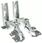 Liebherr/Miele &scaron;aldytuvo &scaron;aldiklio durų vyrio rinkinys vir&scaron;us apačia originalus 704009500