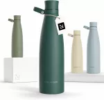 LARS NYS&Oslash;M termosas-gertuvė N&aring;de 1000 ml i&scaron; nerūdijančiojo plieno NAD-6-PINGRE
