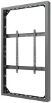 Laikiklis Multibrackets M Pro serija &ndash; 75 colių sieninis didelio ry&scaron;kumo didelis juodas korpusas, plieno, juodas, horizontaliai/vertikaliai, 190,5 cm (75"), 50 kg, 200 x 200 mm