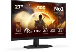 Monitorius AOC G4 27" IPS FHD 180Hz, 68.6 cm (27"), 1920 x 1080 pikselių, Full HD, LCD, 4 ms, Juodas, Raudona