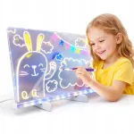 LED pie&scaron;imo lenta Drobiazgarnia su 6 žymekliais