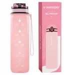 Gertuvė Wessper Buteliukas B4 Tritan 500ml Rožinė (WES262-PK)