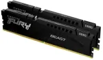 RAM KINGSTON 64GB 5200MHz DDR5 CL40 DIMM rinkinys i&scaron; 2 FURY Beast juodas