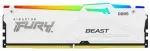 RAM KINGSTON FURY Beast 32GB DIMM 6000MT/s DDR5 CL36 balta RGB EXPO