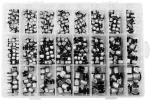 Culnflun elektrolitiniai kondensatoriai, 400 vienetų 24 Smd elektrolitiniai kondensatoriai, 1uf-1000uf Elkos kondensatorių asortimentas, elektrolitinių kondensatorių rinkinys, elektronikos priedai su dėžute