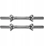 Platinum Fitness 2 &scaron;tangų rinkinys 36 cm 25 mm tiesus trumpas &scaron;tangos grifas su sriegiu