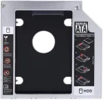 Bewinner 9.5mm aliuminio sata hdd ssd dėklas standžiojo disko skyrius optinio dvd adapteris ne&scaron;iojamam kompiuteriui 2.5 colio sata standusis diskas cd rom universalus 9.5mm standžiojo disko optinio skyriaus dėklas