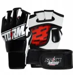 Storm Cloud Stormcloud Mma pir&scaron;tinės Tempest, juodos/raudonos, 4oz, L