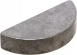 Pusmėnulio formos plei&scaron;tai Din 6888, 5x10mm, plienas