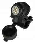 Motociklinis Usb lizdas + laikiklis | Krk