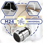 Mai&scaron;ytuvo aeratorius su jungtimi M24, chromuotas žalvaris Monteral