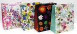 Capiso 4 didelių dizaino dovanų mai&scaron;elių pakuotė su tvirta virvele 32 cm x 26 cm x 12 cm dovanų mai&scaron;eliai ne&scaron;iojamas mai&scaron;elis su rankena spalvingi mai&scaron;eliai kraft popieriniai mai&scaron;eliai