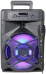 Kompiuterio kolonėlės Prendeluz Ne&scaron;iojama Bluetooth kolonėlė su mikrofonu, įkraunama per Usb, belaidė kolonėlė su spalvingomis Led lemputėmis