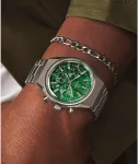 Timex Falcon Eye Chronograph Vyri&scaron;kas Laikrodis Sidabrinis