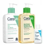 Cerave rinkinys: drėkinamasis aliejus, putojantis, 236 ml + valomasis gelis, 236 ml