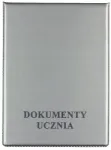 Biurfol sidabrinis vertikalus mokinio, dokumentų, paso vir&scaron;elis