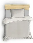 Patalynės komplektas Nuit Des R&ecirc;ves elegant cream xl antklodės užvalkalų komplektas (1 antklodės užvalkalas 155x200 cm, 1 pagalvės užvalkalas 80x80 cm) | 80% medvilnė, 20% poliesteris, 229 siūlų skaičius | galima skalbti skalbimo ma&scaron;inoje 30&deg;c temper ...