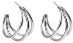 Marc Malone Stylish steel earrings Ophelia MCE250266S